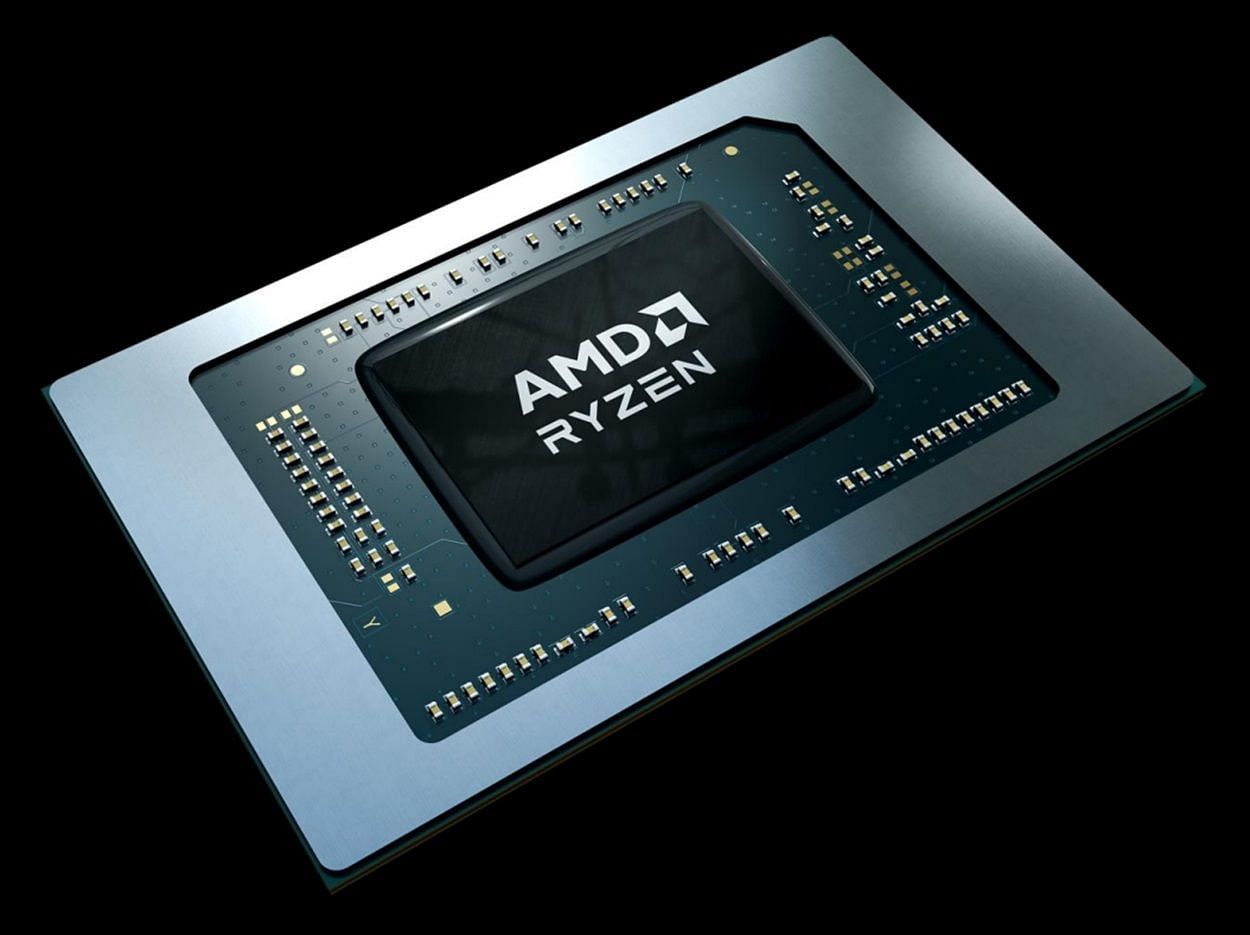 A mobile Ryzen chip (Image via AMD)